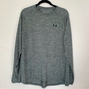 Under Armour large grey long sleeve shirt men's loose fit